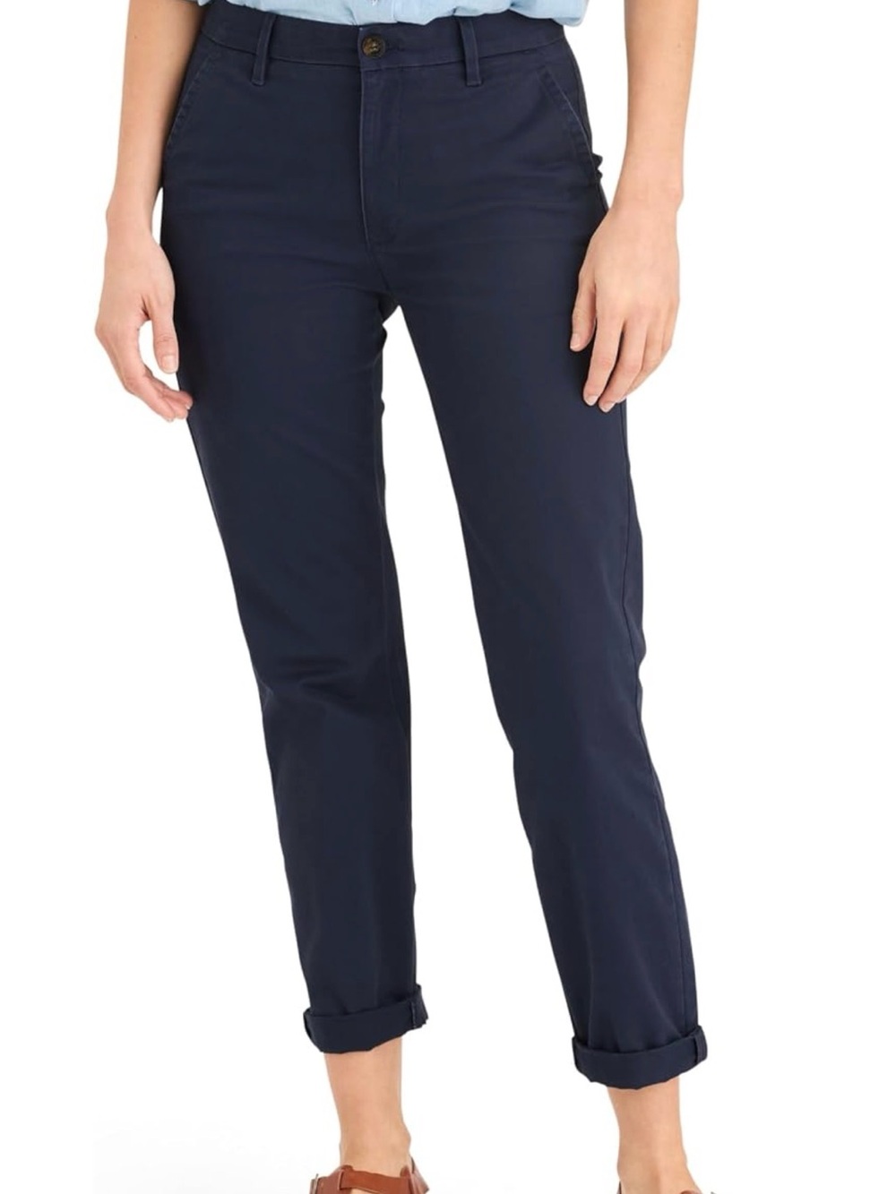 Women's Dockers Women's Weekend Chino Mid-Rise Slim Casual Pants
